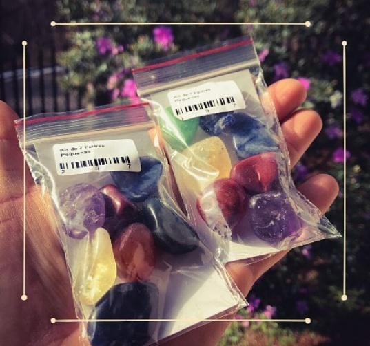 Conjunto Pedras 7 Chakras — Yalitza